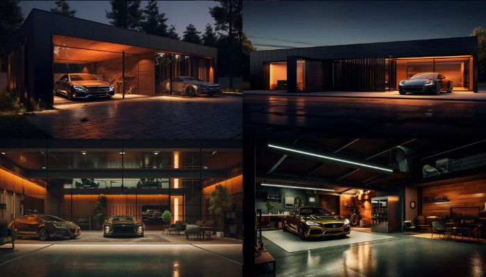 exterior architecture generated image