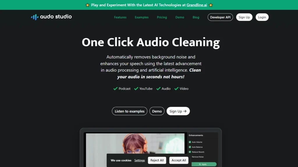 audo ai website